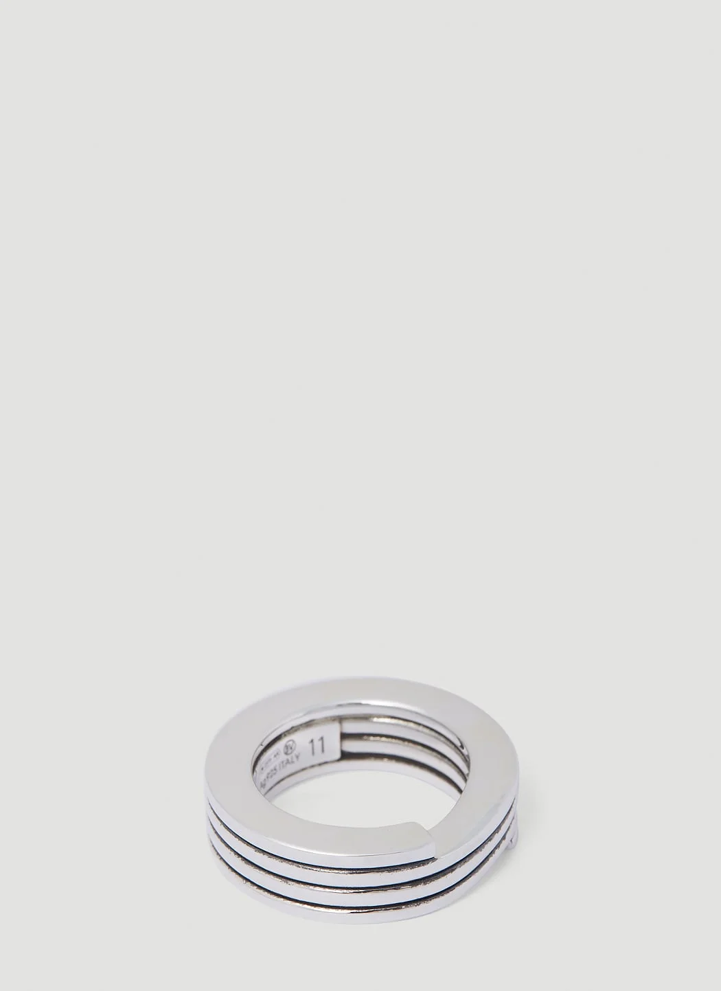 Bottega Veneta Men Layered Ring - 1