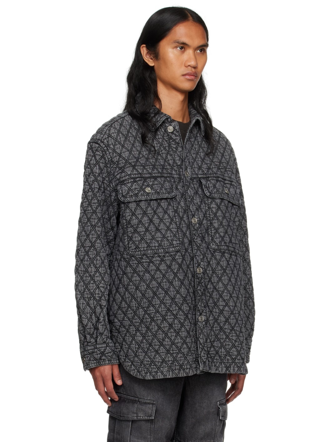 Gray Dhotario Jacket - 2
