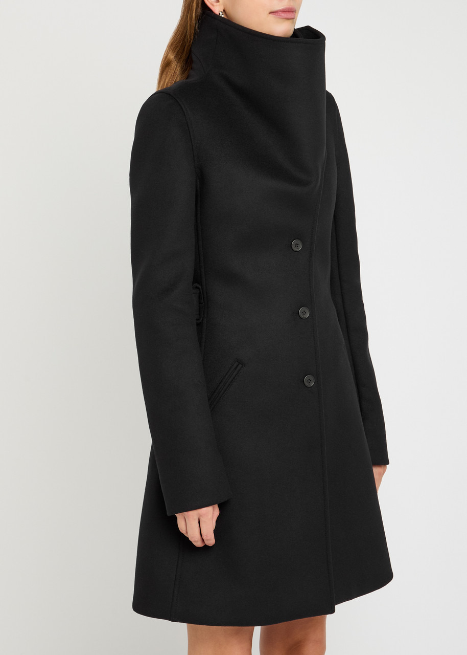 Courrèges Heritage Belted Wool and Silk-blend Coat - 6