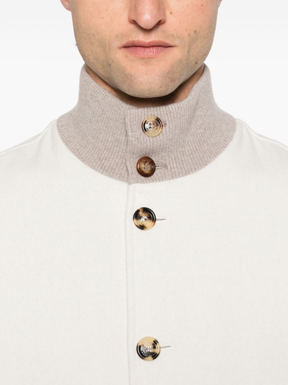button-up bomber jacket - 5