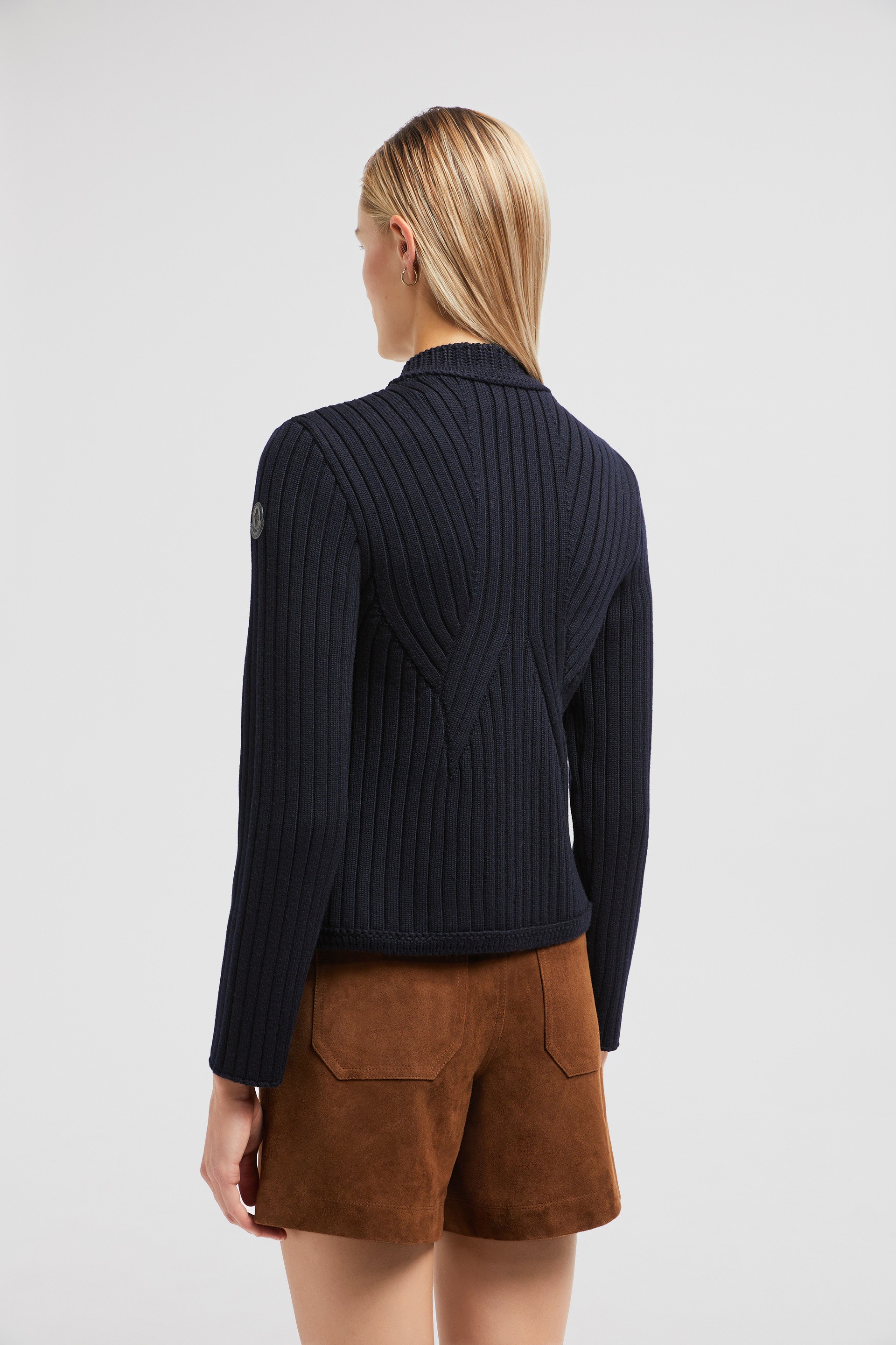 Padded Wool Cardigan - 5