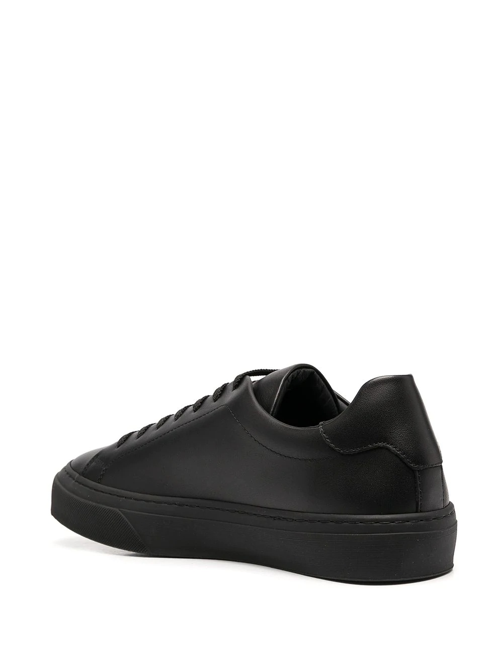 Signature low-top leather sneakers - 3