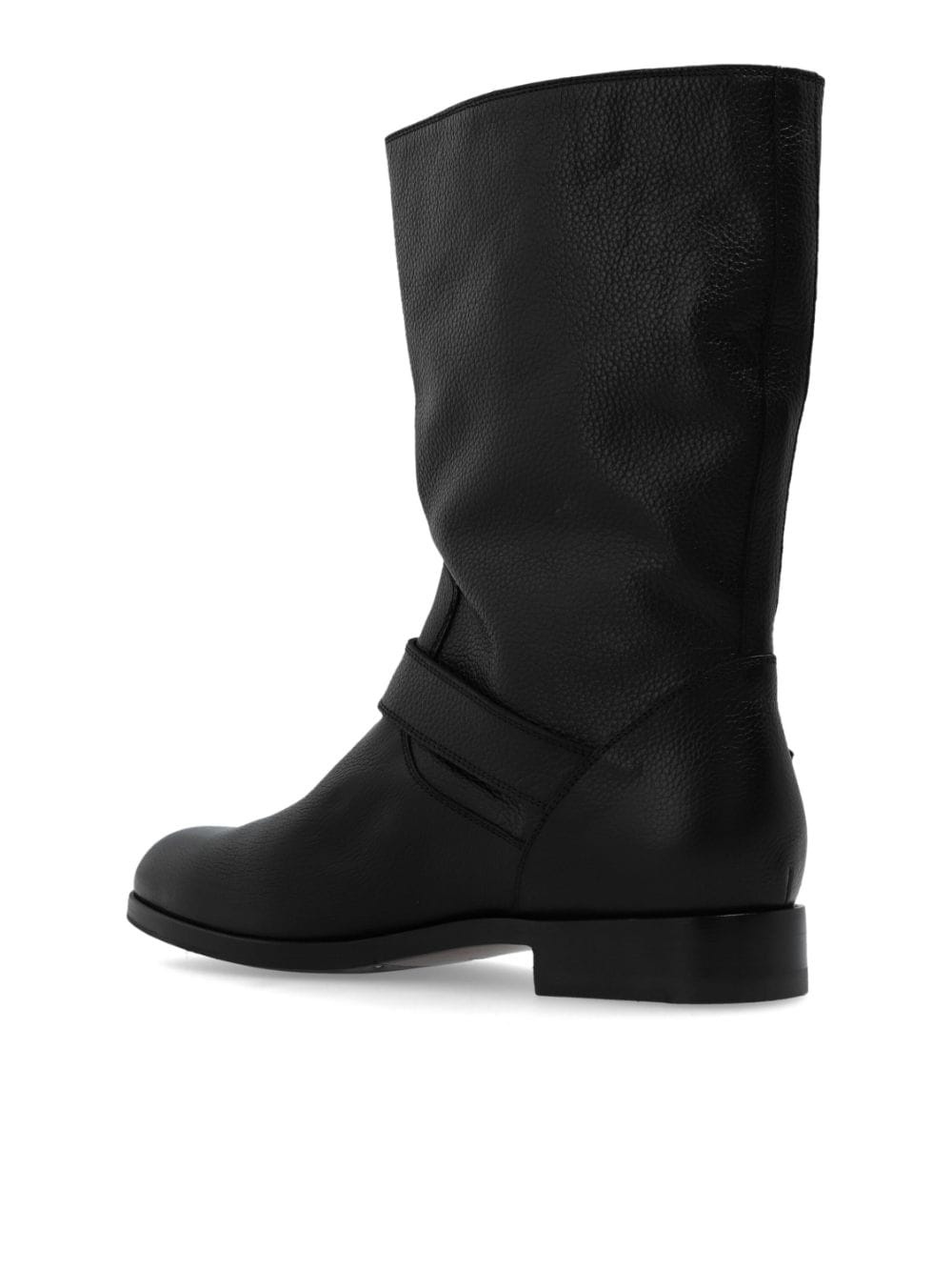20mm leather boots - 5