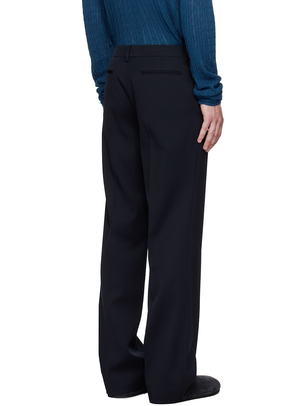 Navy Albion Trousers - 3
