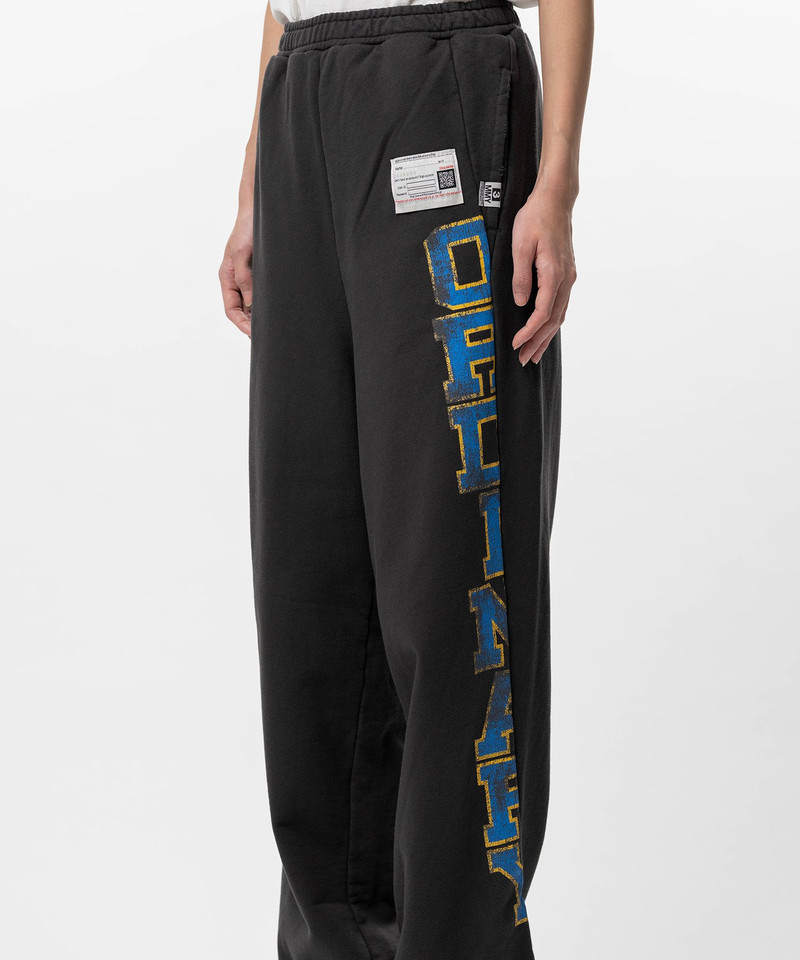 College Print Sweat Pants 6