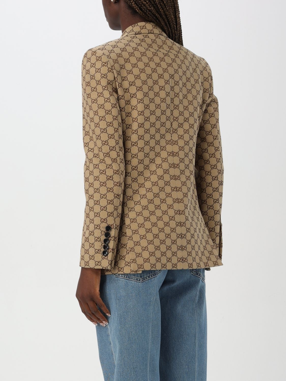 GUCCI Blazer woman Gucci | giglio | REVERSIBLE