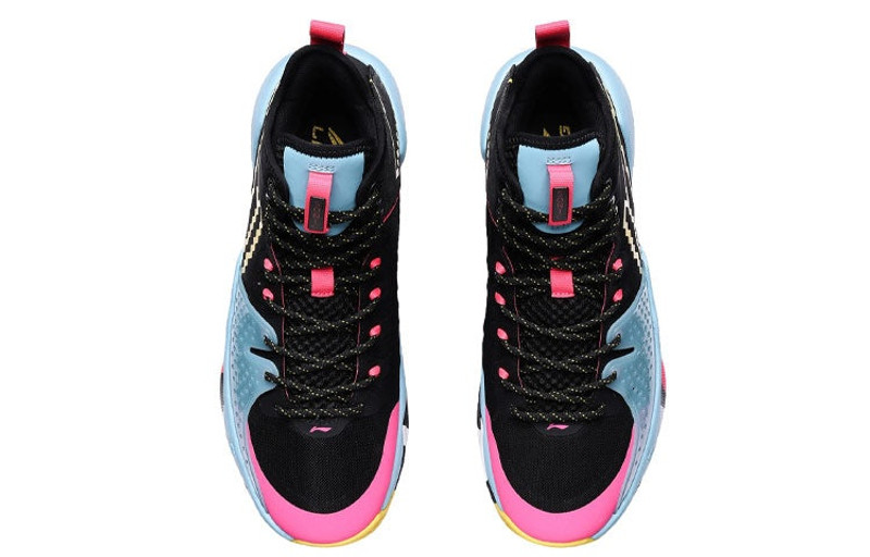 Li-Ning Li-Ning Combat High 'Black Blue Pink' ABAR059-1 outlook