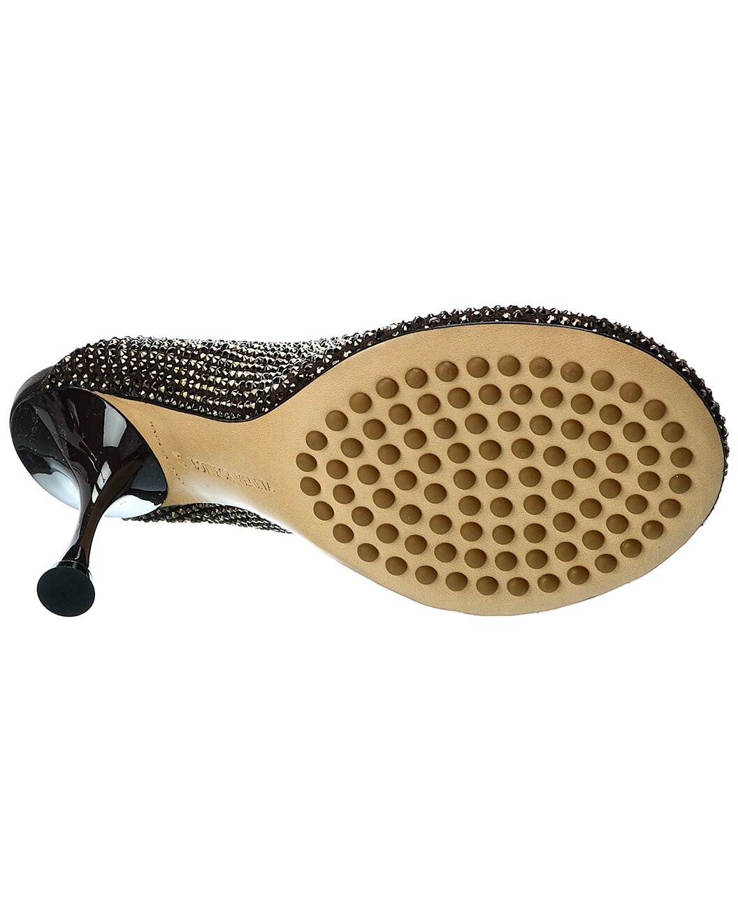 Bottega Veneta Dot Sparkle Suede Mule - 4