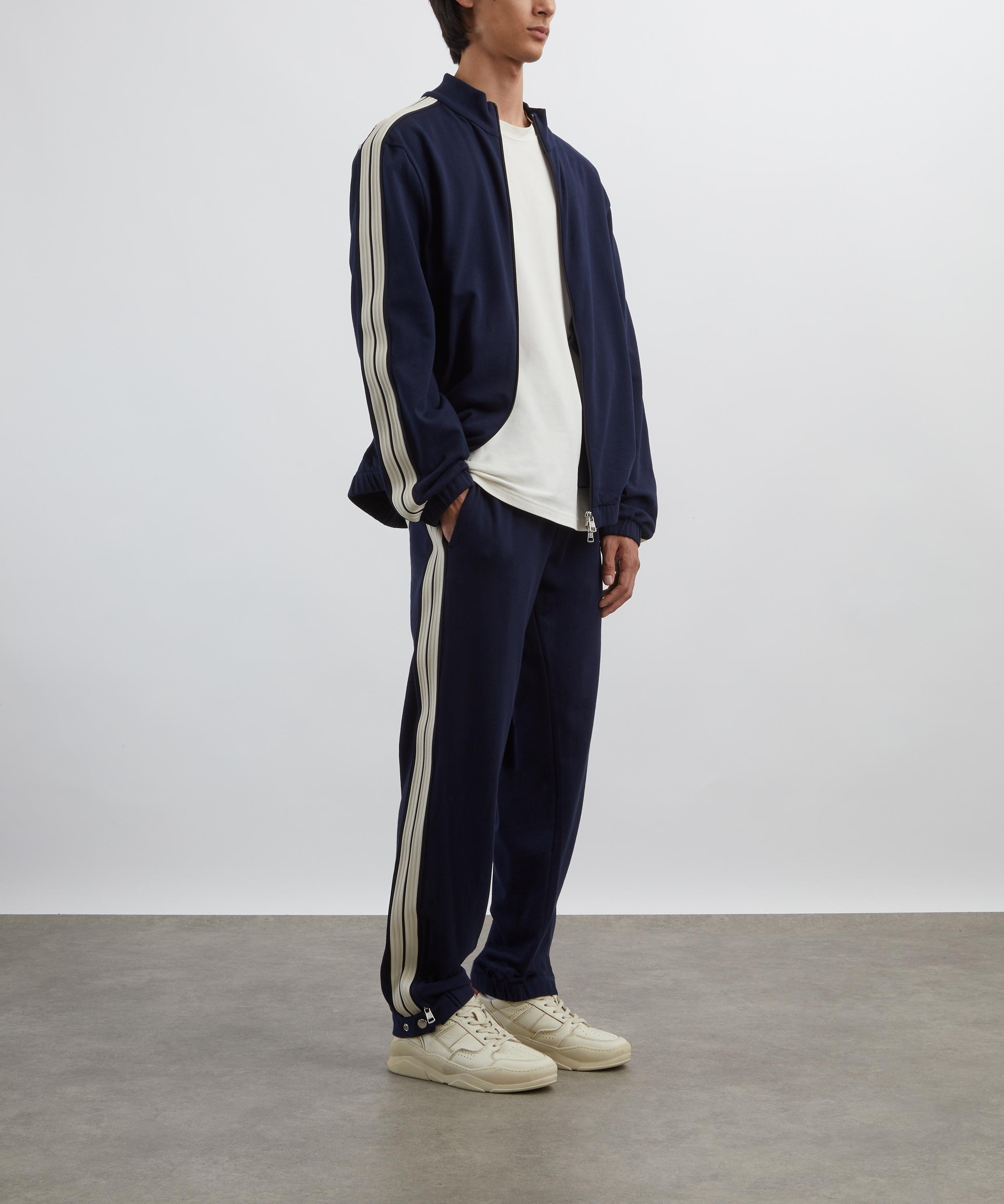 Navy Cotton Jogging Trousers - 2