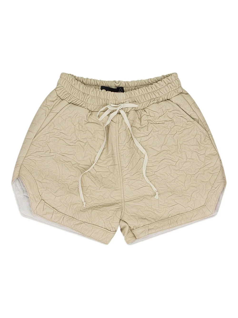 crinkled-effect shorts - 1