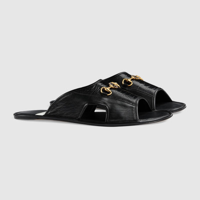 GUCCI Slide sandal with Horsebit outlook