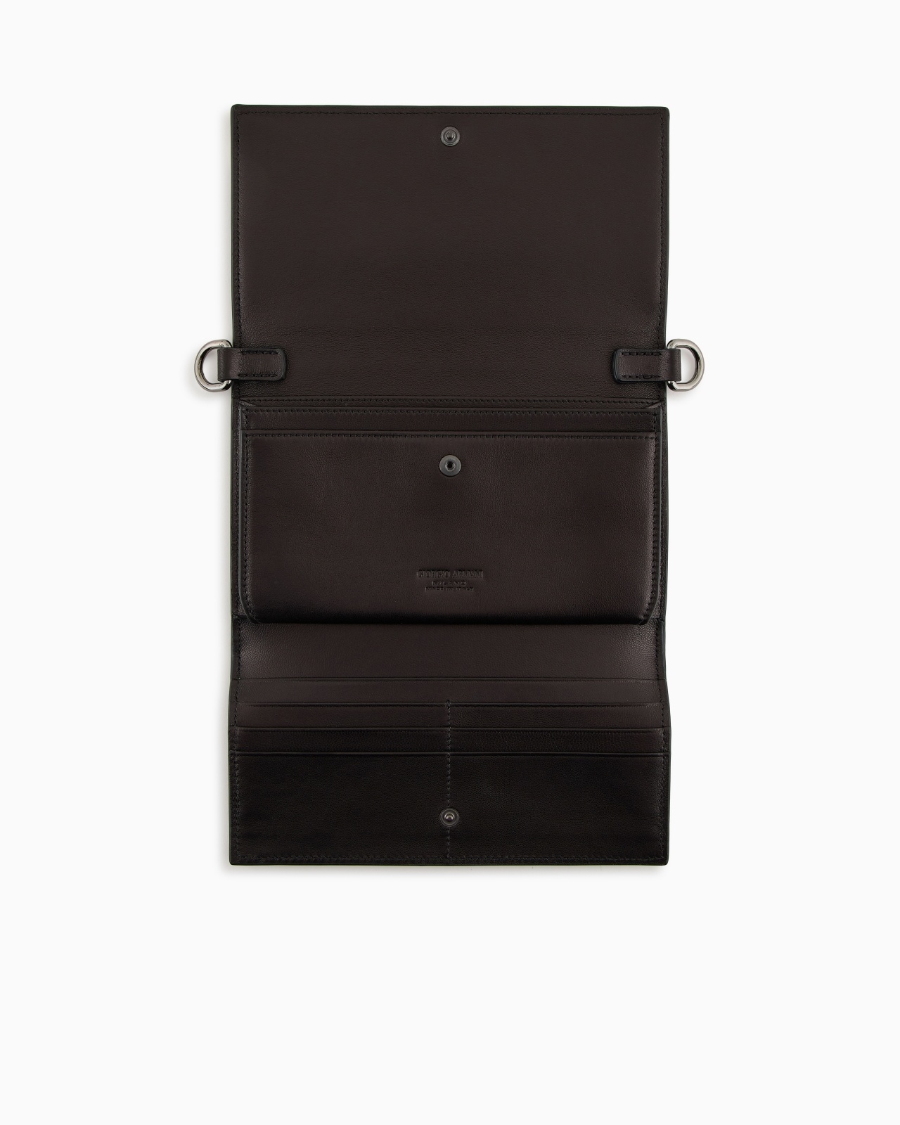 MOBILE PHONE HOLDER IN PLEATED NAPPA LEATHER - 4