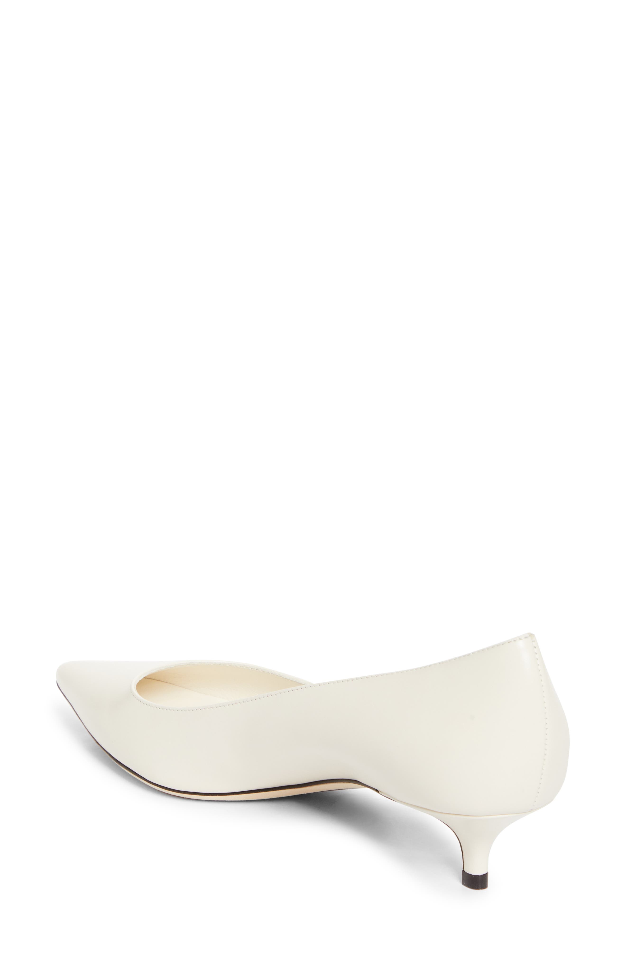 Jimmy Choo Amelia Pointed Toe Kitten Heel Pump in Latte at Nordstrom - 2