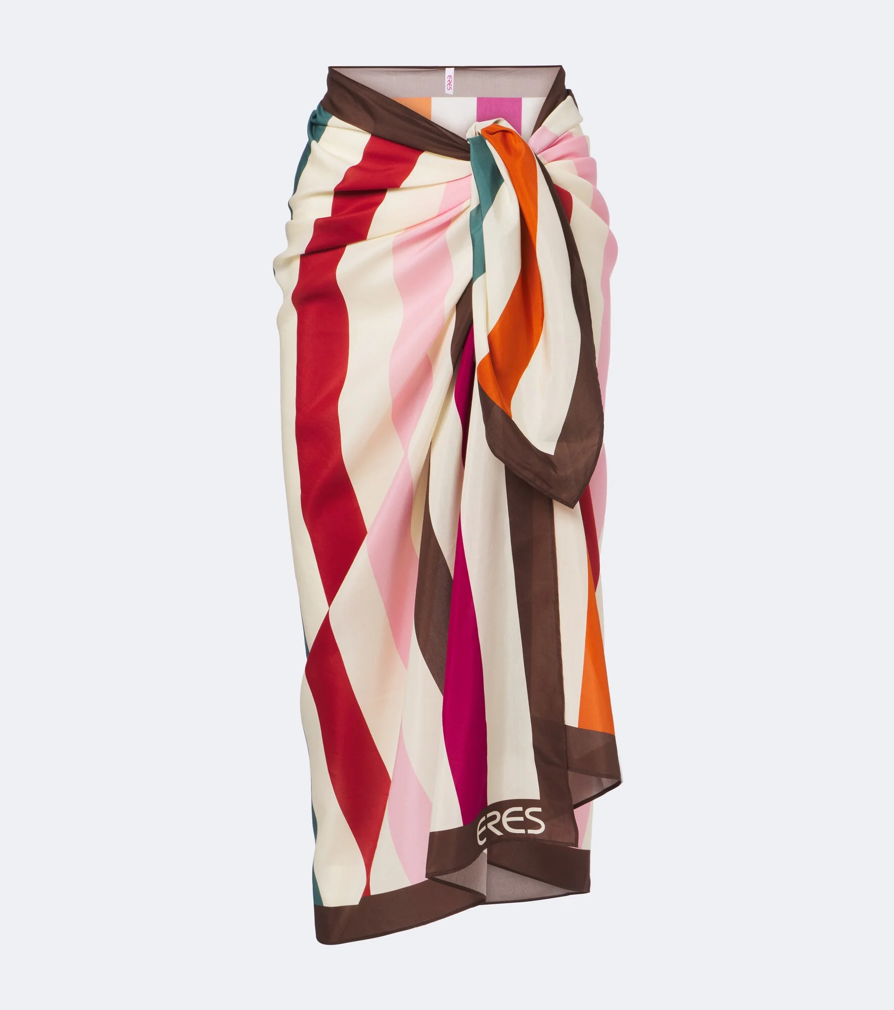 Modernity cotton and silk beach cover-up - 1