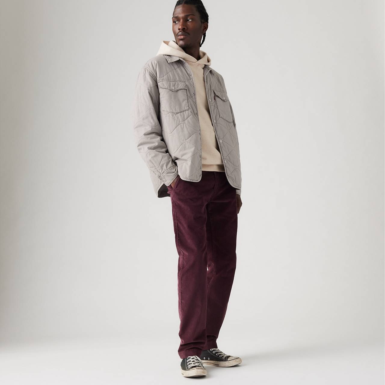 LEVI'S® XX CHINO STANDARD TAPER FIT CORDUROY MEN'S PANTS - 3