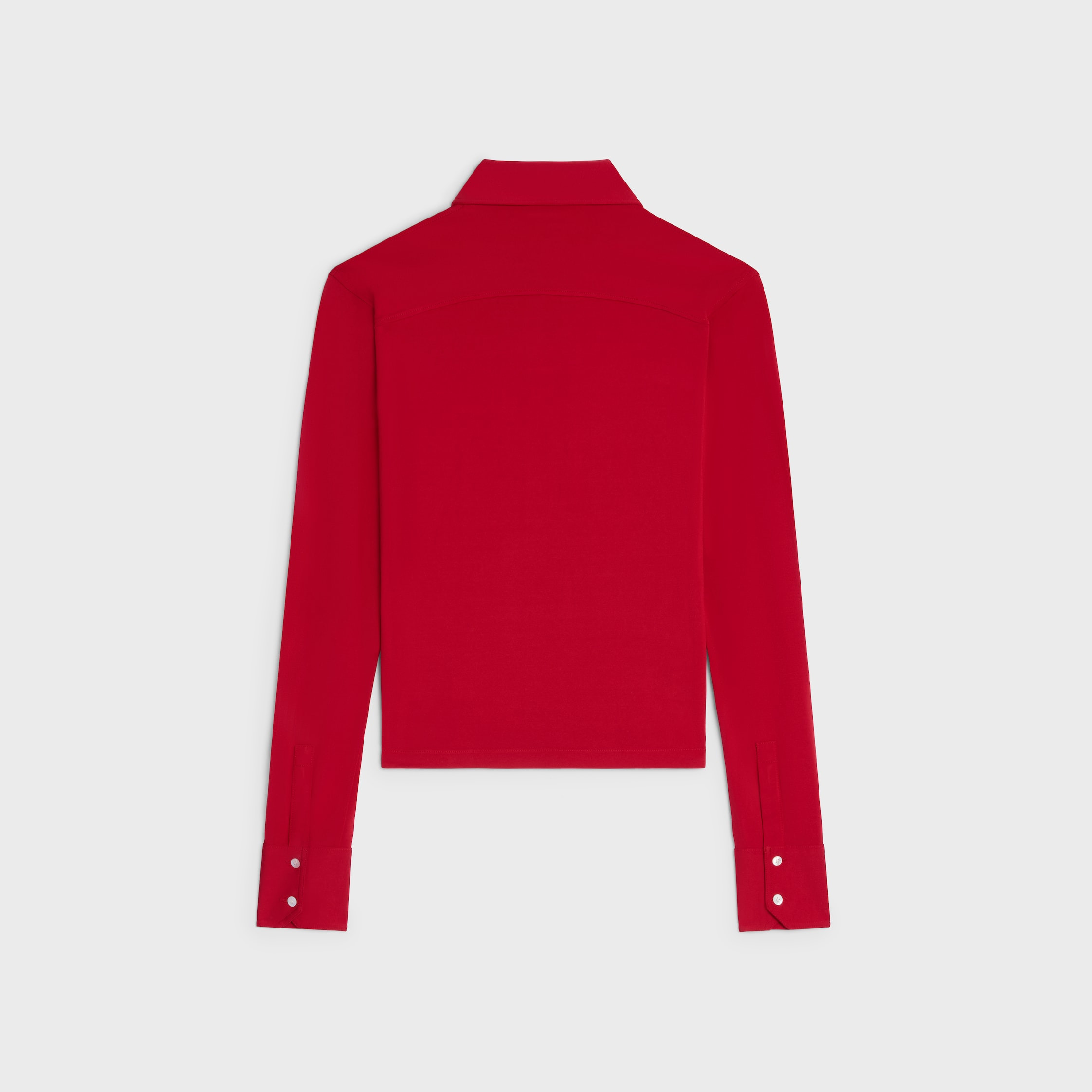 fitted shirt IN viscose jersey - 2