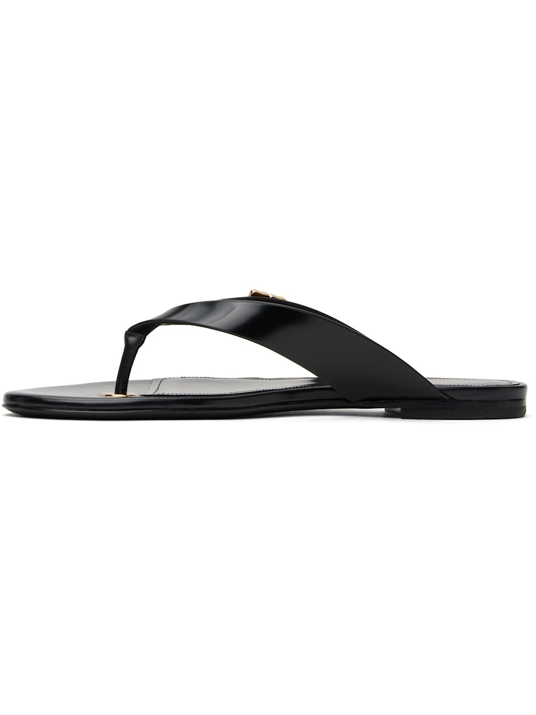 Black Tong 4G Liquid Flip-Flops - 3