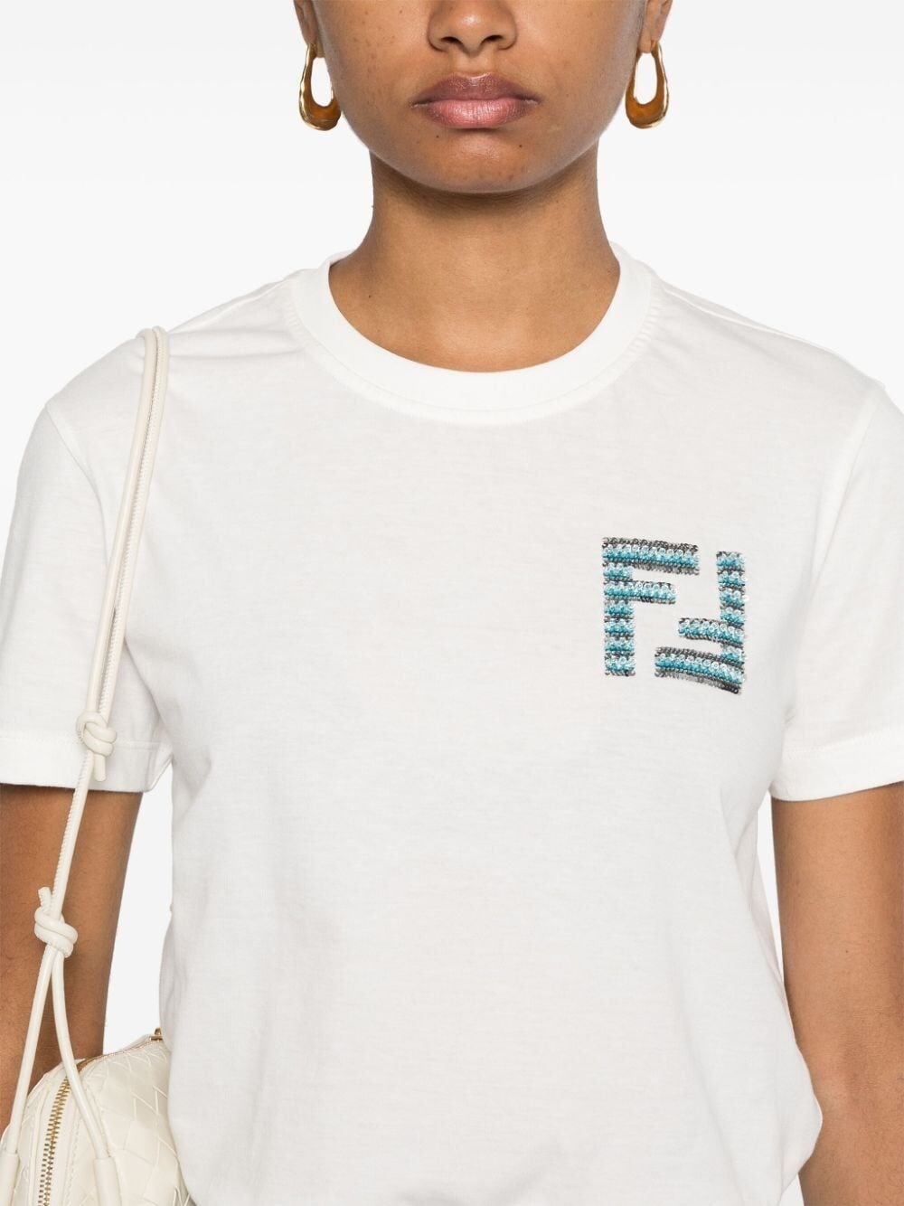 `FF` Embroidery T-Shirt - 5