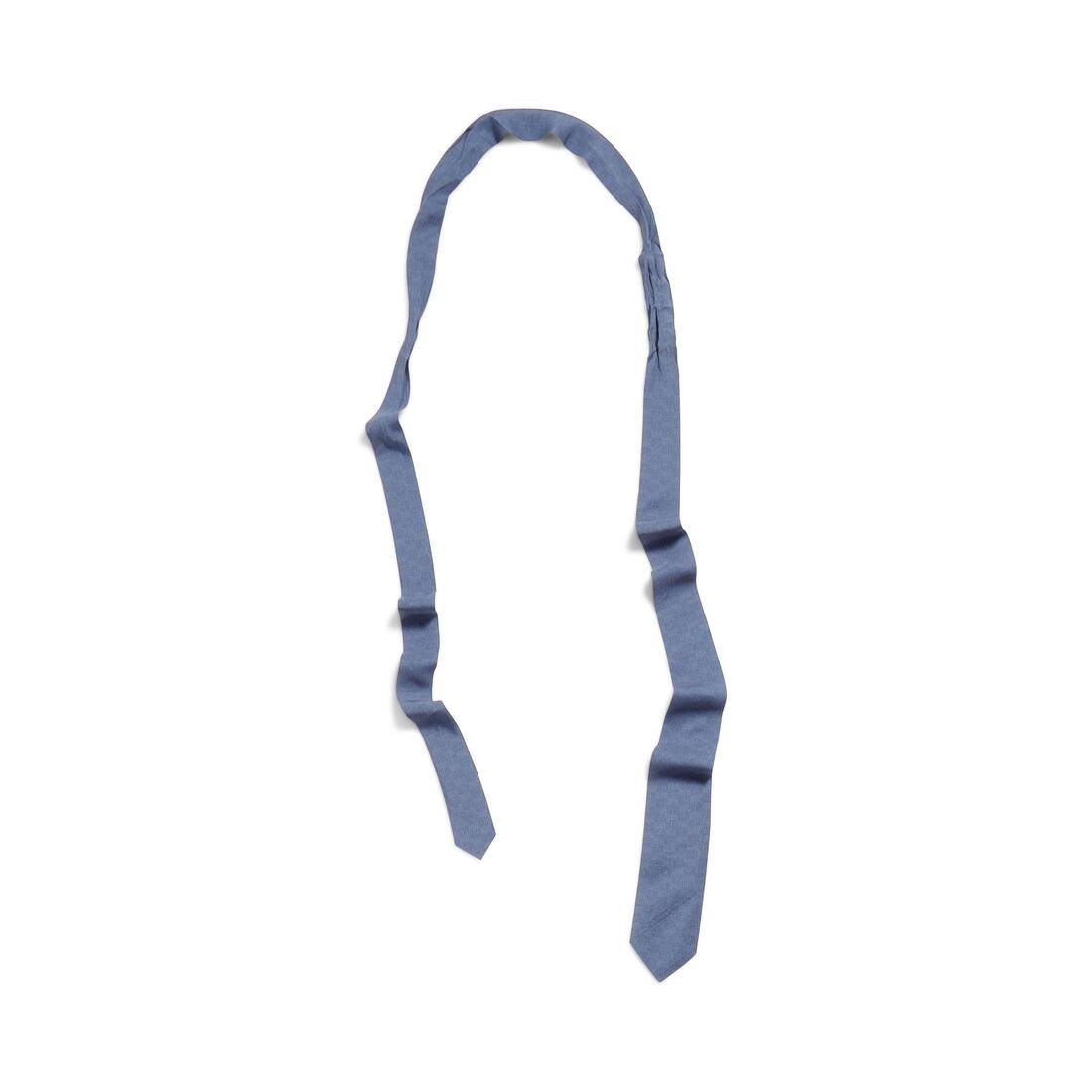 Men's Tie  in Light Blue/white - 2