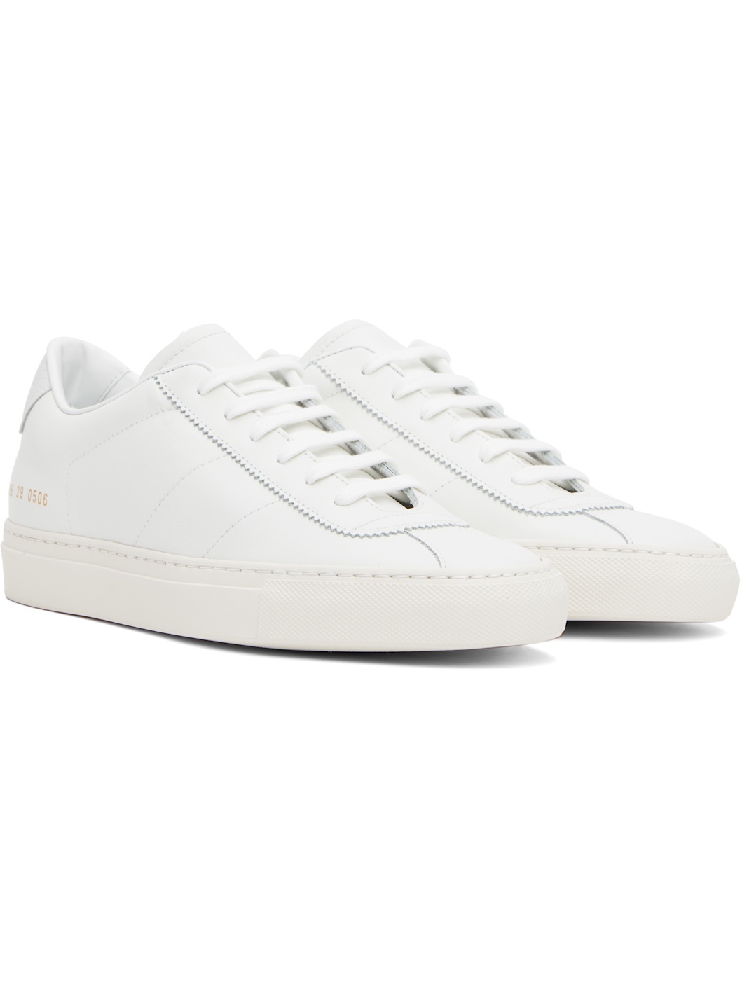 White Tennis Classic Sneakers - 4