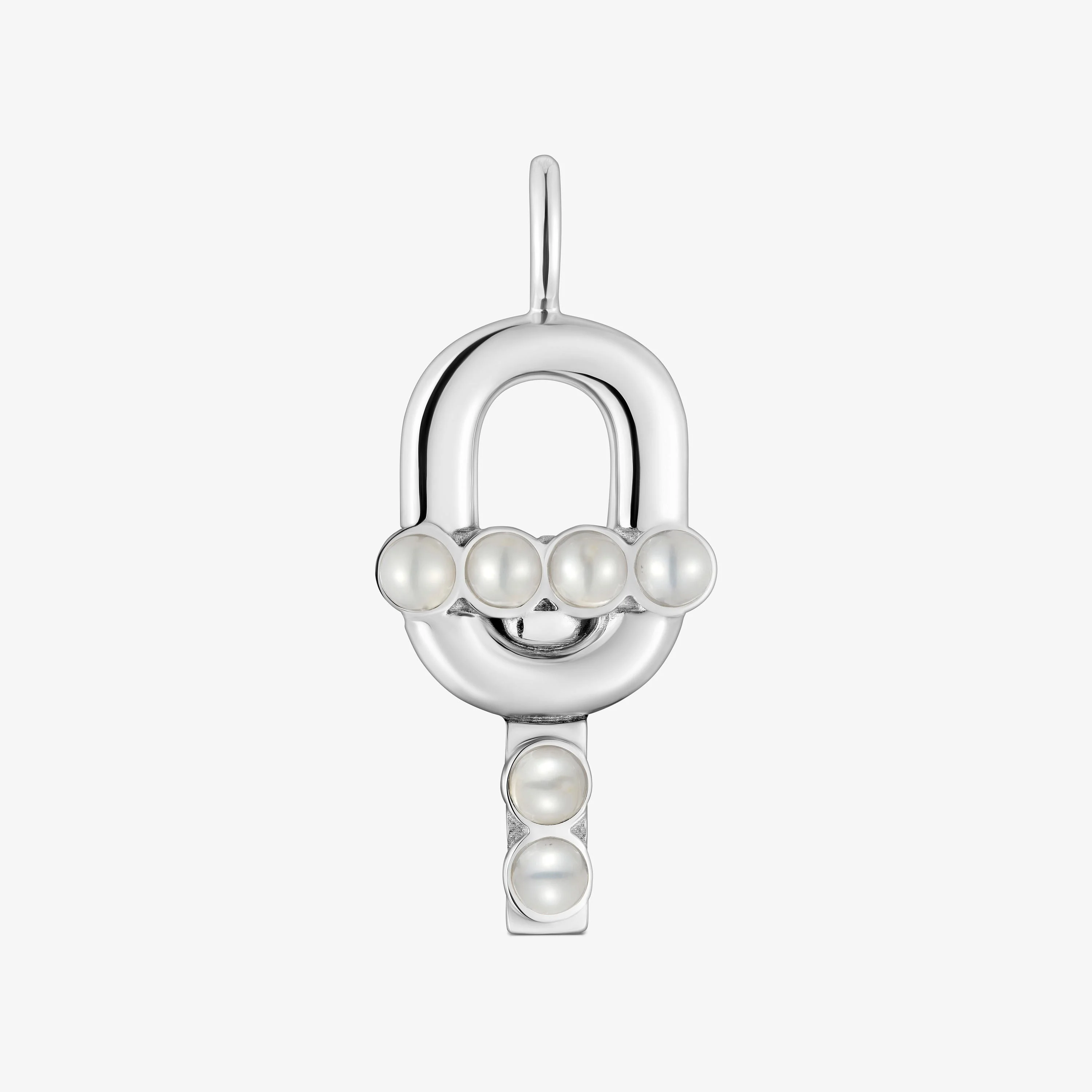 Silver Pendant with cultured pearls TOUS MANIFESTO - 1