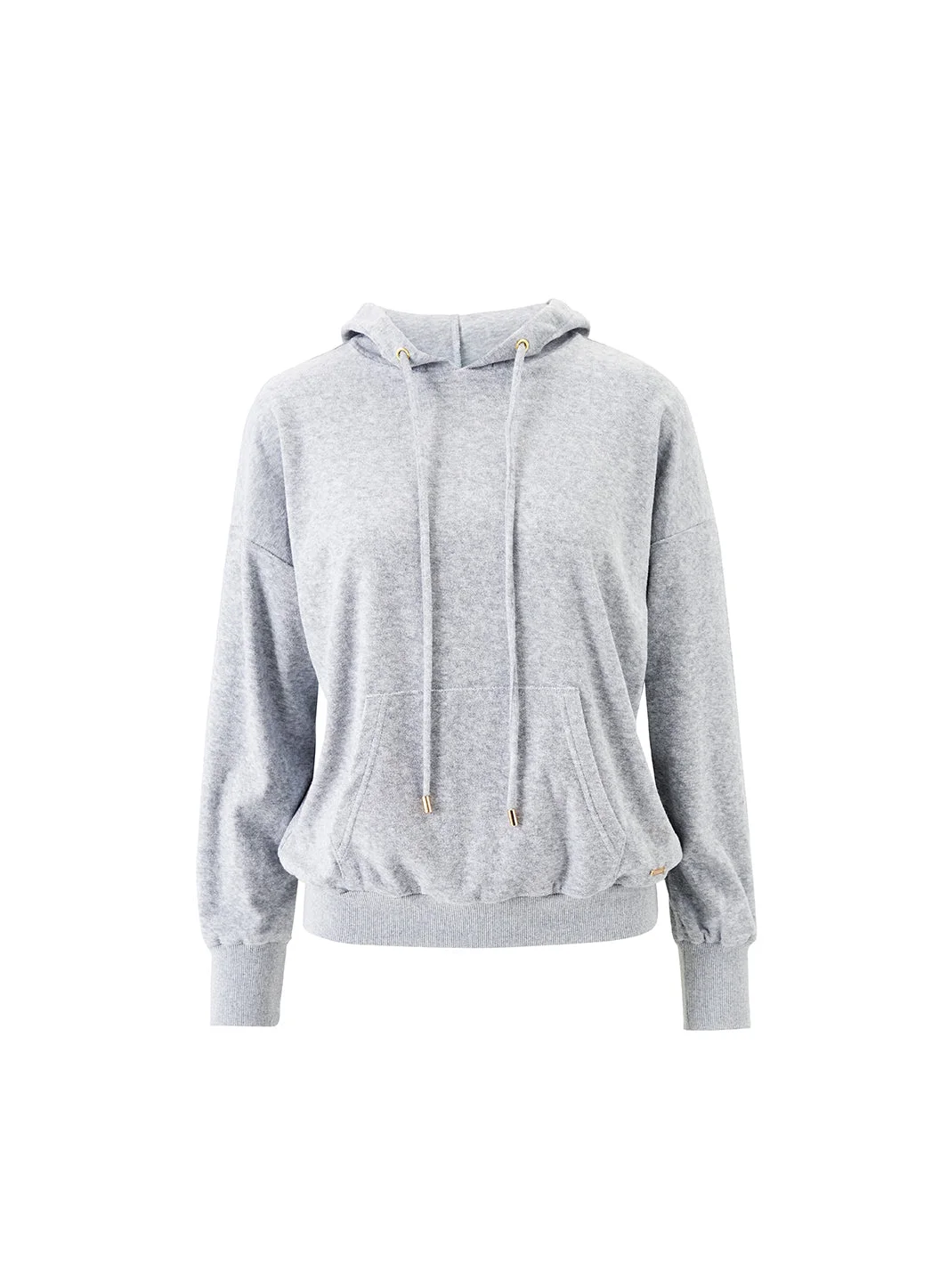 NORA GREY HOODIE - 1