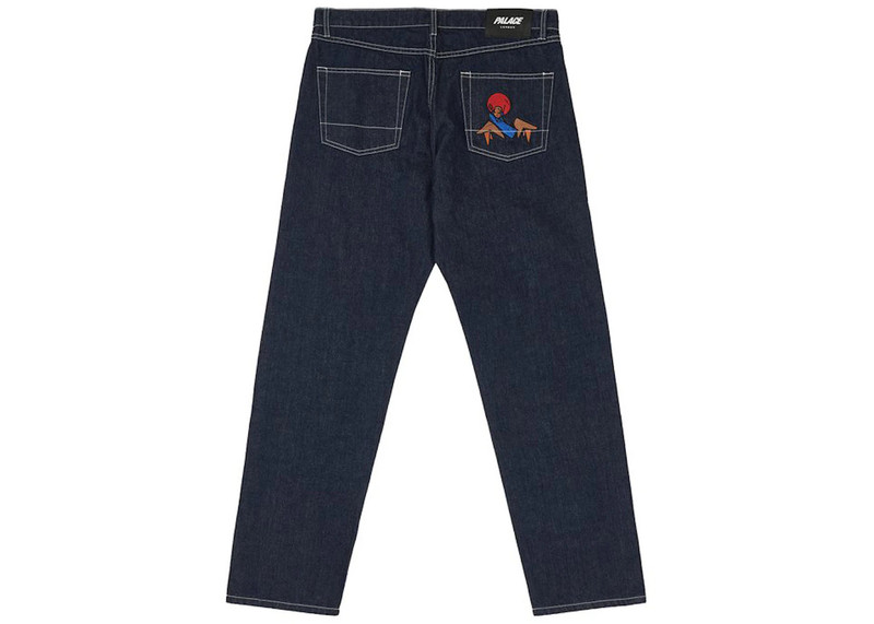 PALACE Palace Zomby Denim Jeans Indigo outlook