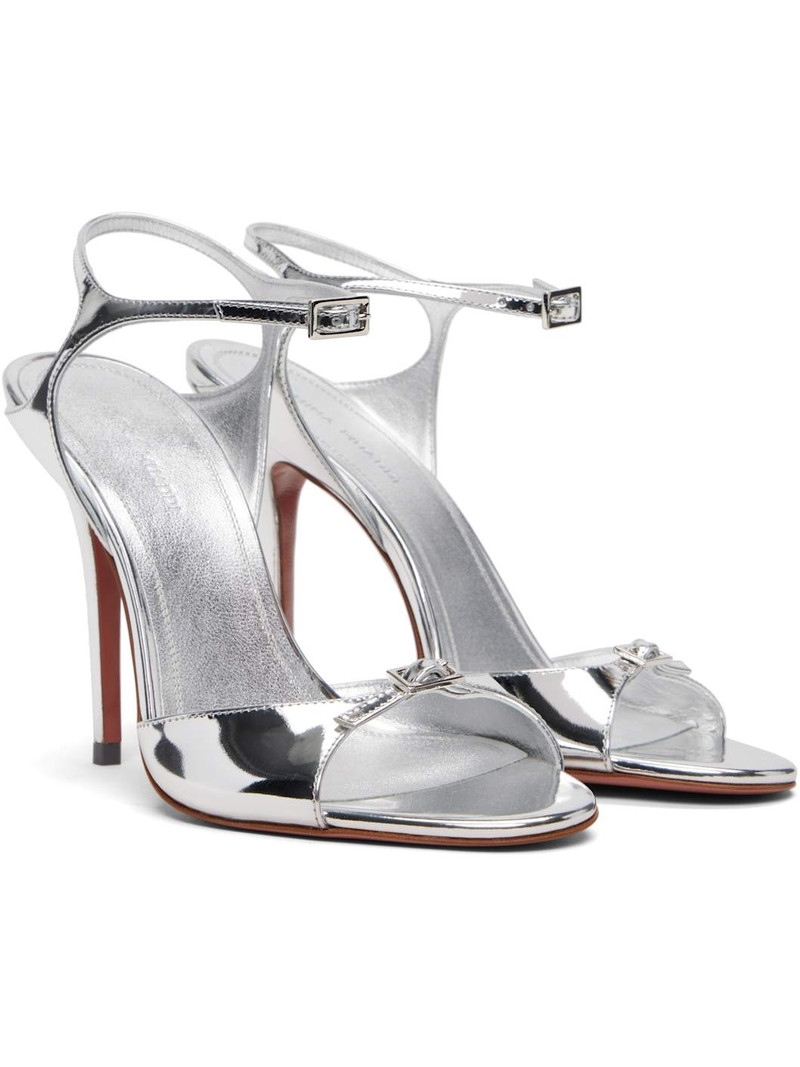 Silver Adut 105 Heeled Sandals 4