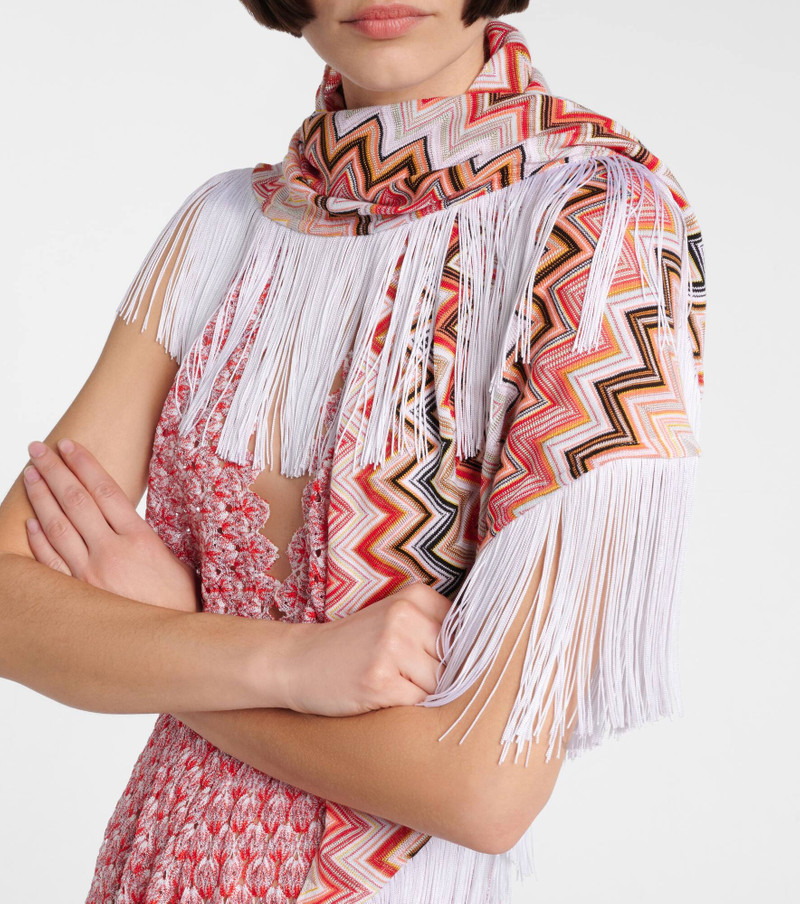 Missoni Cotton-blend scarf outlook