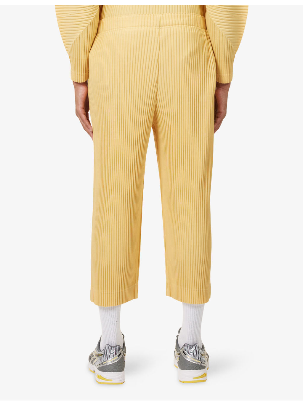 Monthly Colors: August Drawstring Knitted Trousers - 4