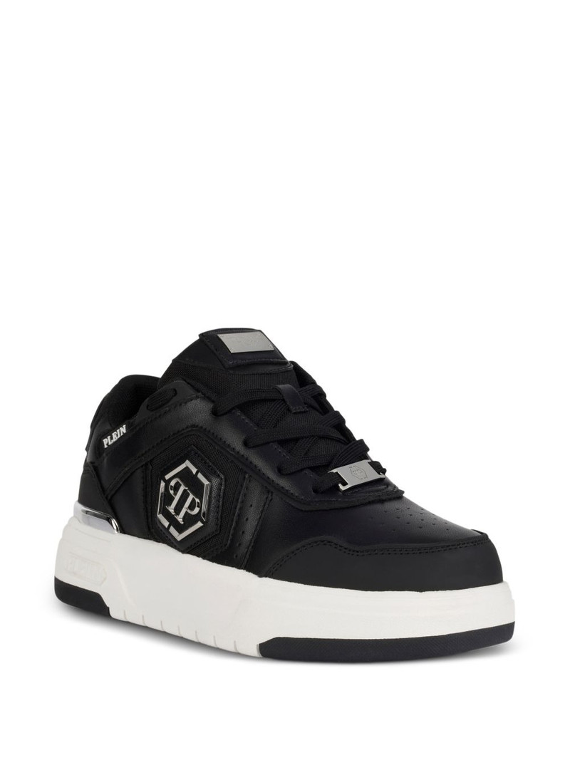 PHILIPP PLEIN SK8R logo-plaque low-top sneakers outlook