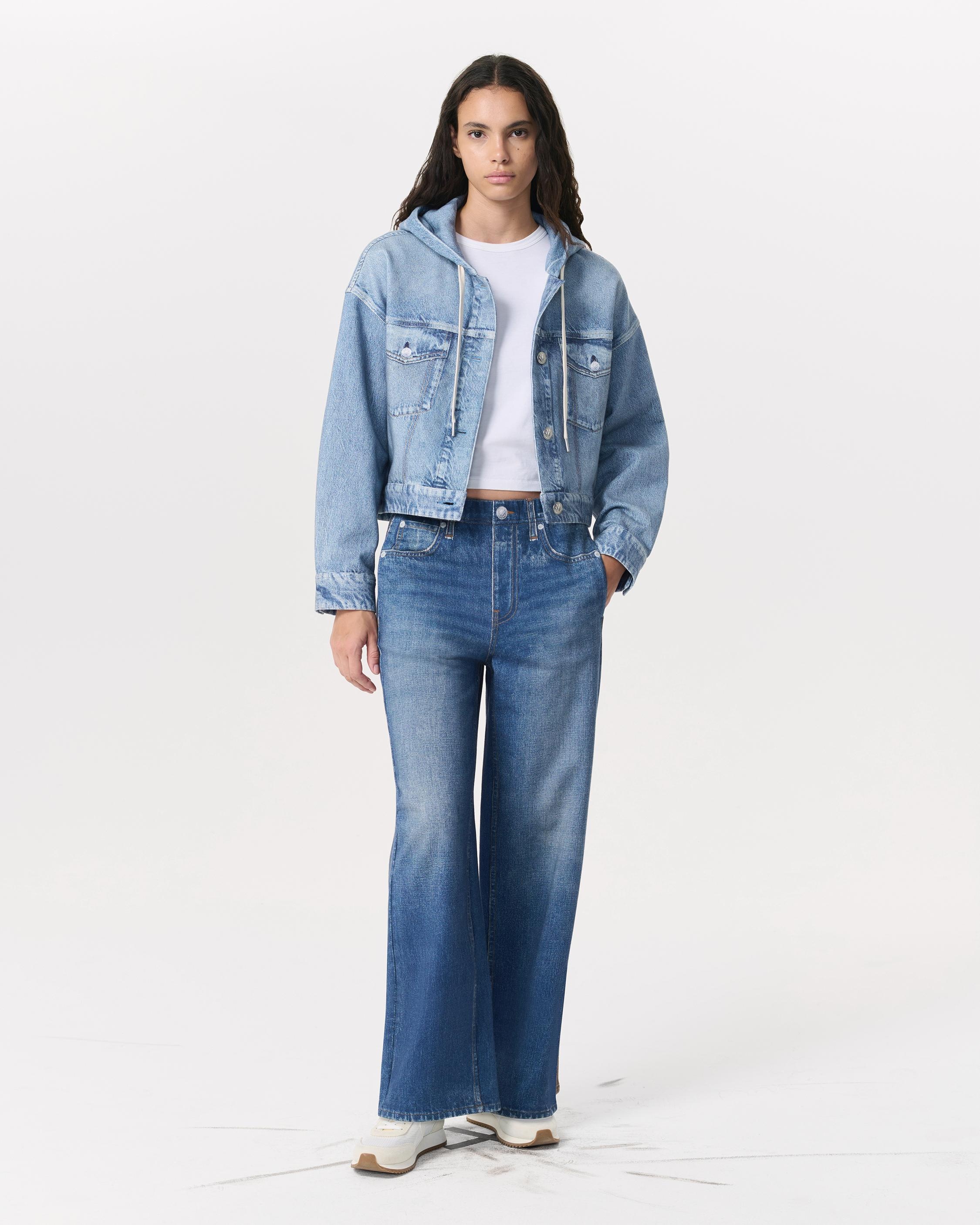 Miramar Wide-Leg
Trompe L'oeil Cotton Pant - 2