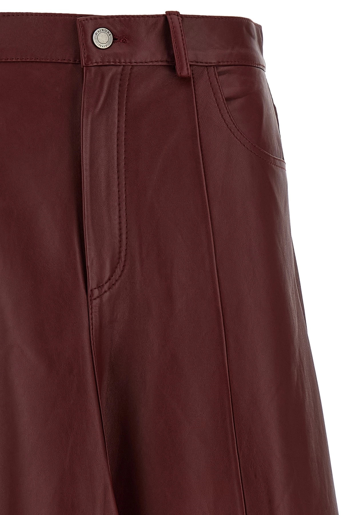 'Mid Serenity Leather' skirt - 3