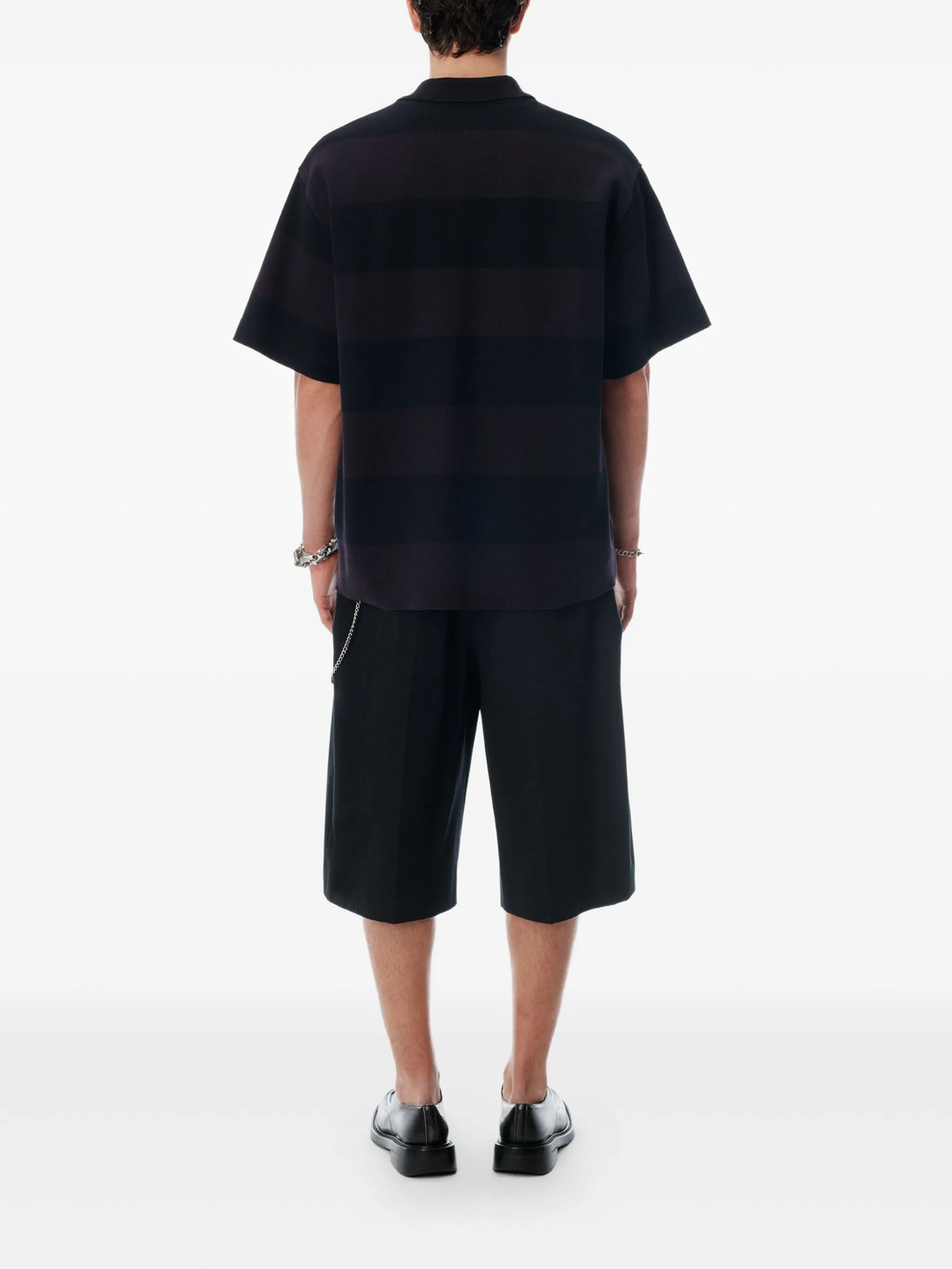 Rib Collar Polo - 3