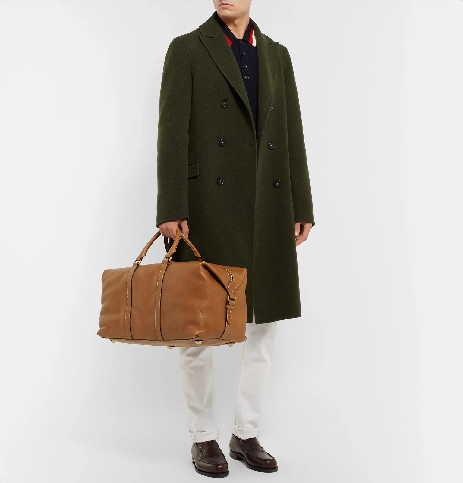 Clipper Leather Holdall - 2