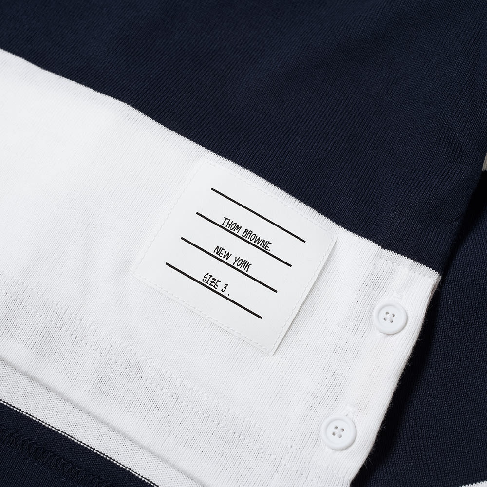 Thom Browne Striped Rugby Shirt - 3