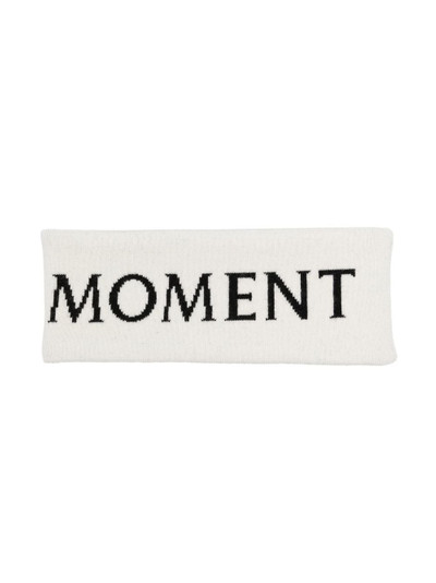 PERFECT MOMENT intarsia-logo headband outlook