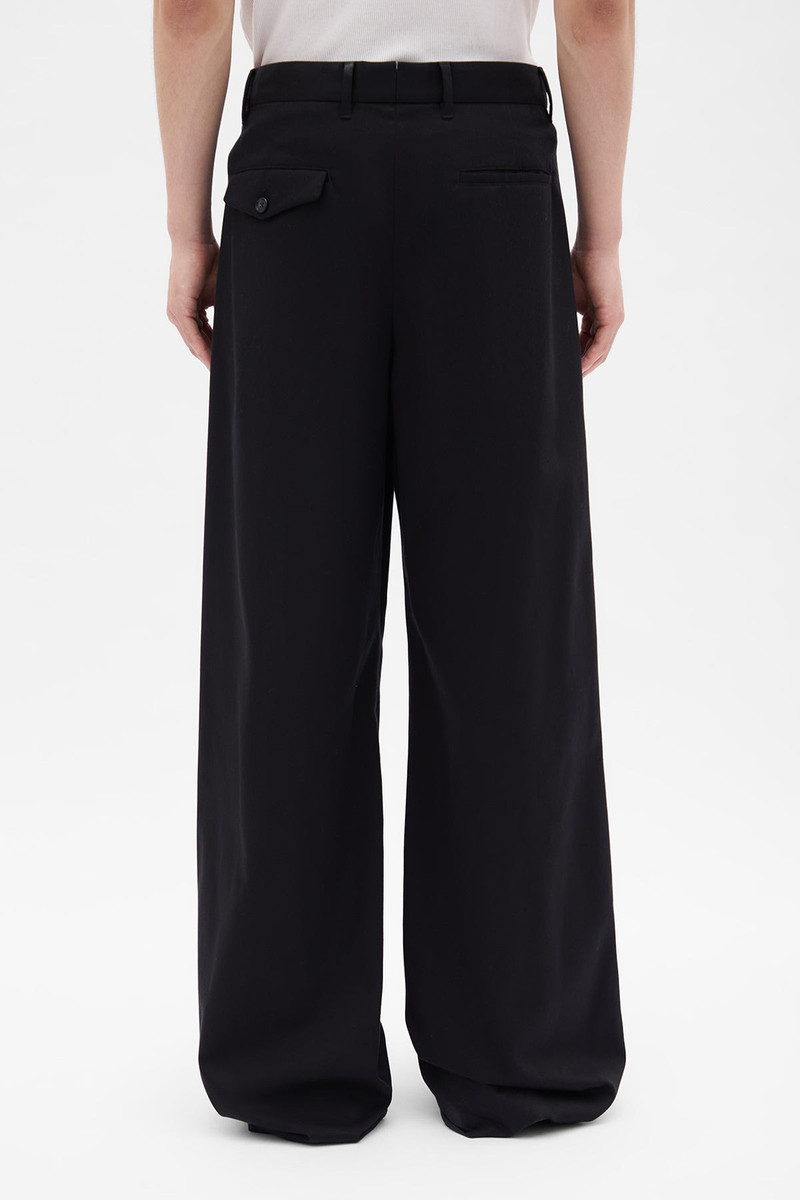 Botel Wide Leg Pleated Trousers 3