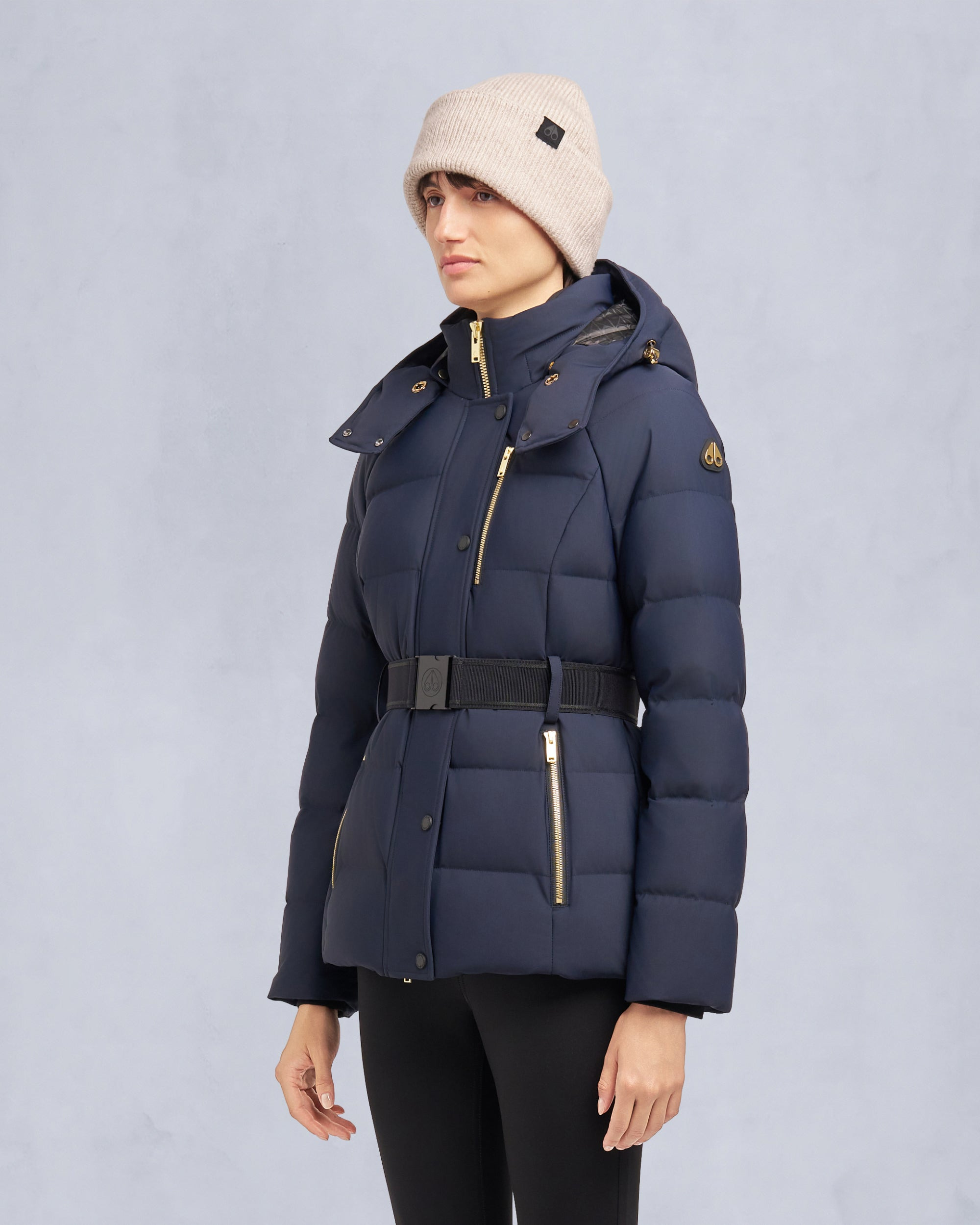 GOLD SERIES NYLUXE CAMBRIA SHEARLING JACKET - 3