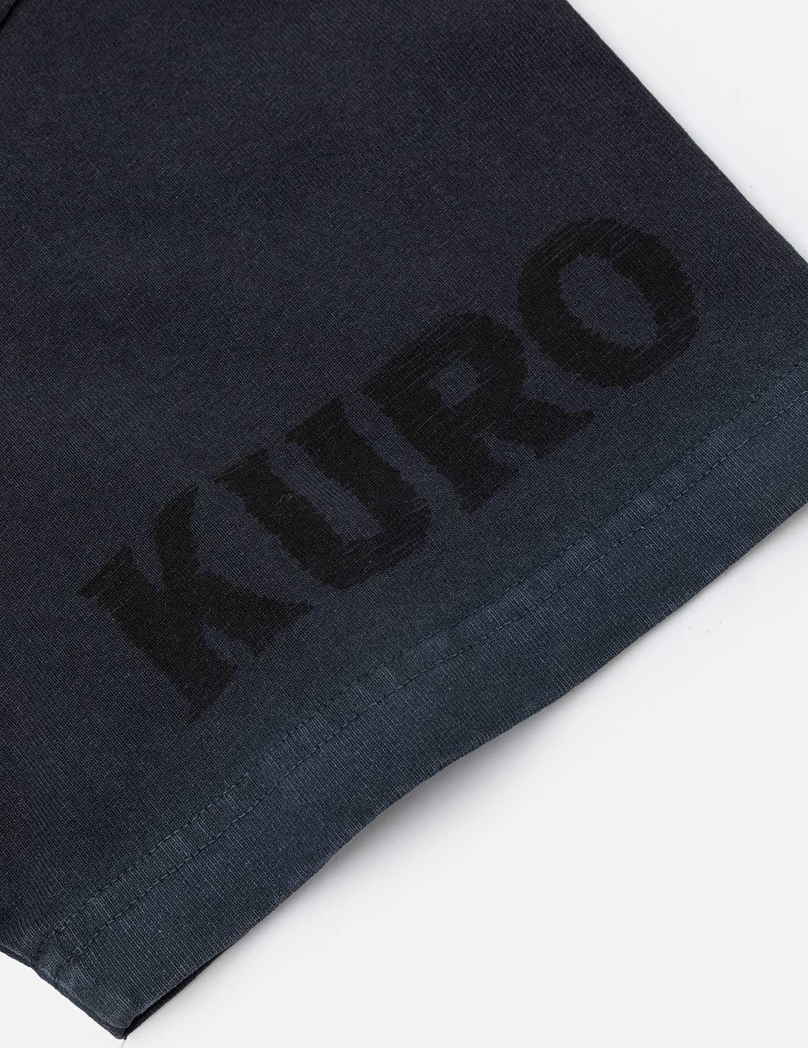 Seagull and Logo Print Washed Relax Fit T-Shirt - 7