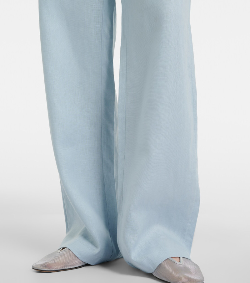 Lulea linen wide-leg pants 5