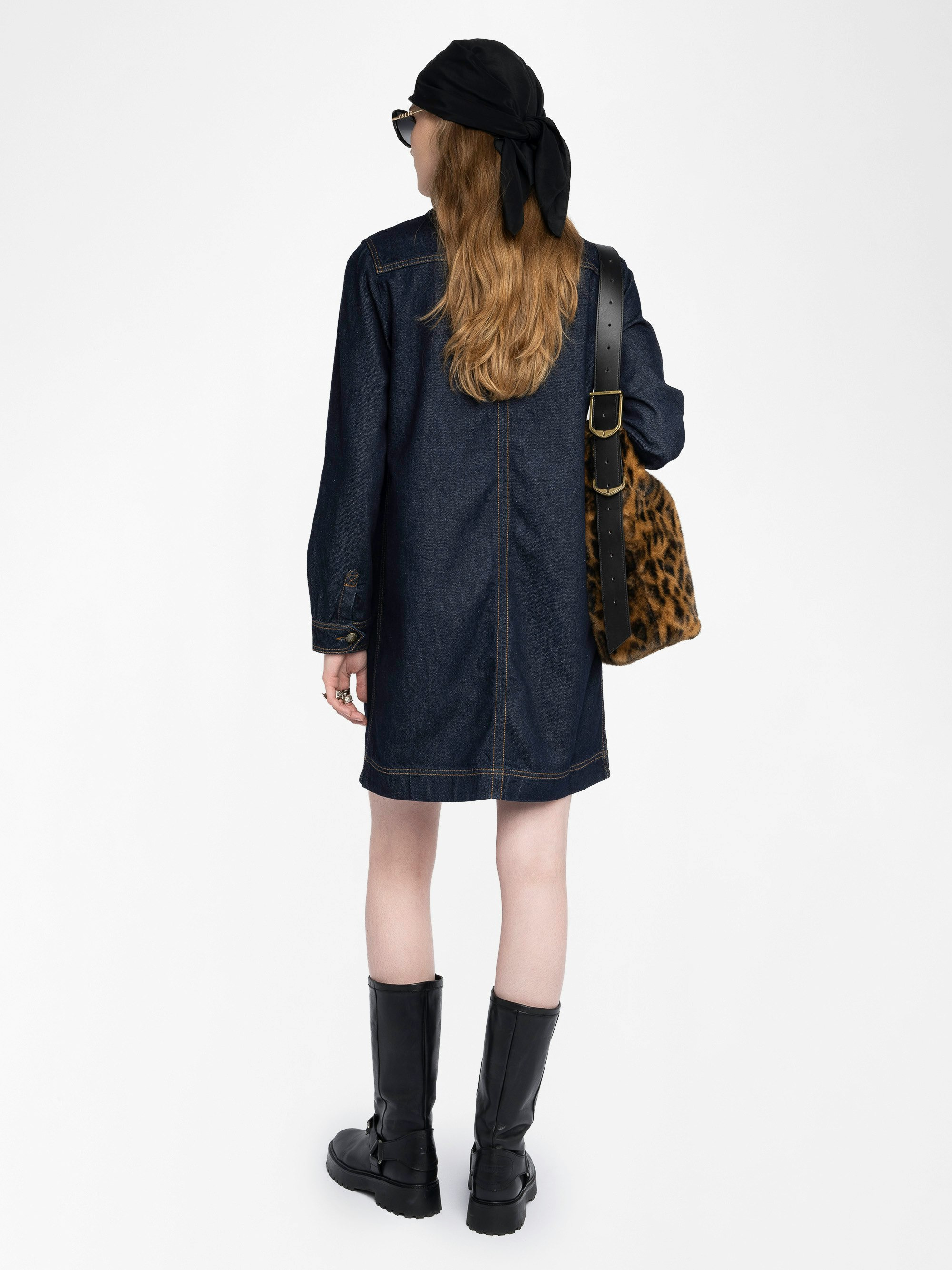Remacha Denim Dress - 3