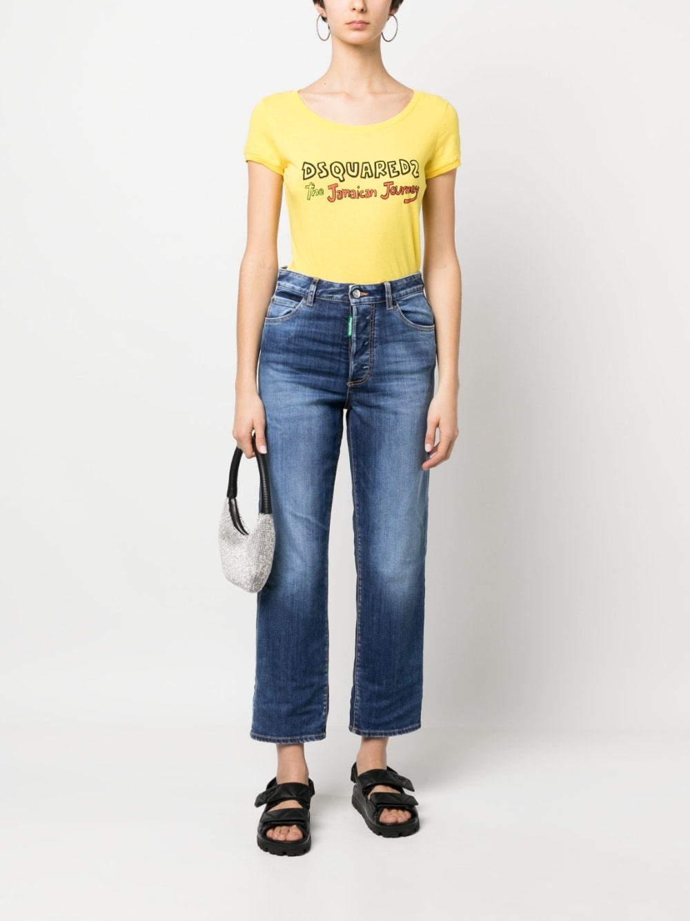 One Life cropped jeans - 2