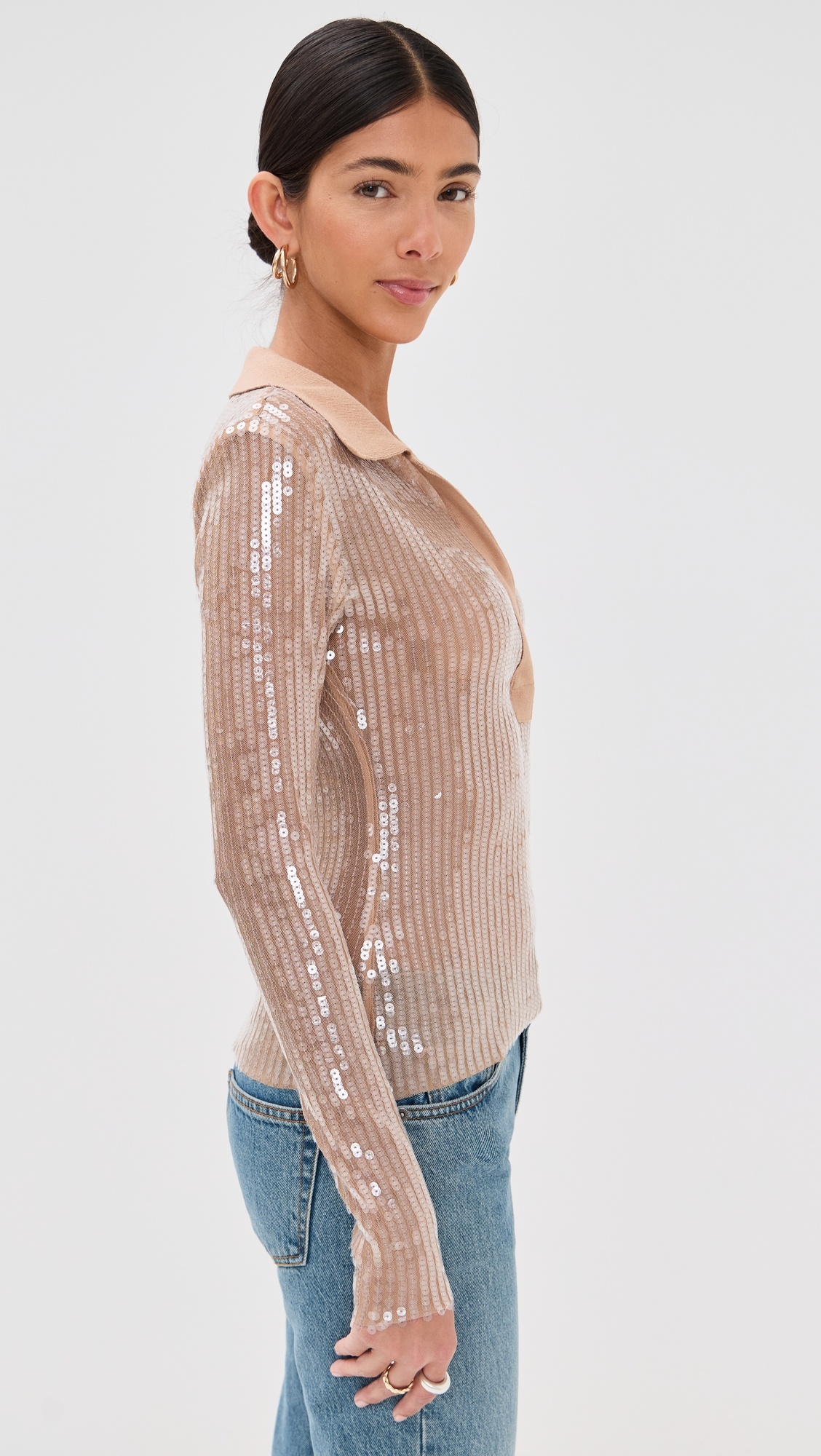 Sequin Mesh Top - 3