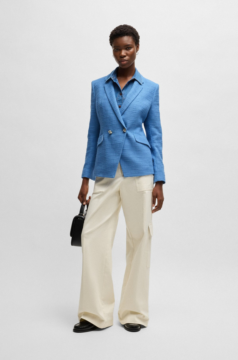 BOSS SLIM-FIT BLAZER IN TWEED outlook