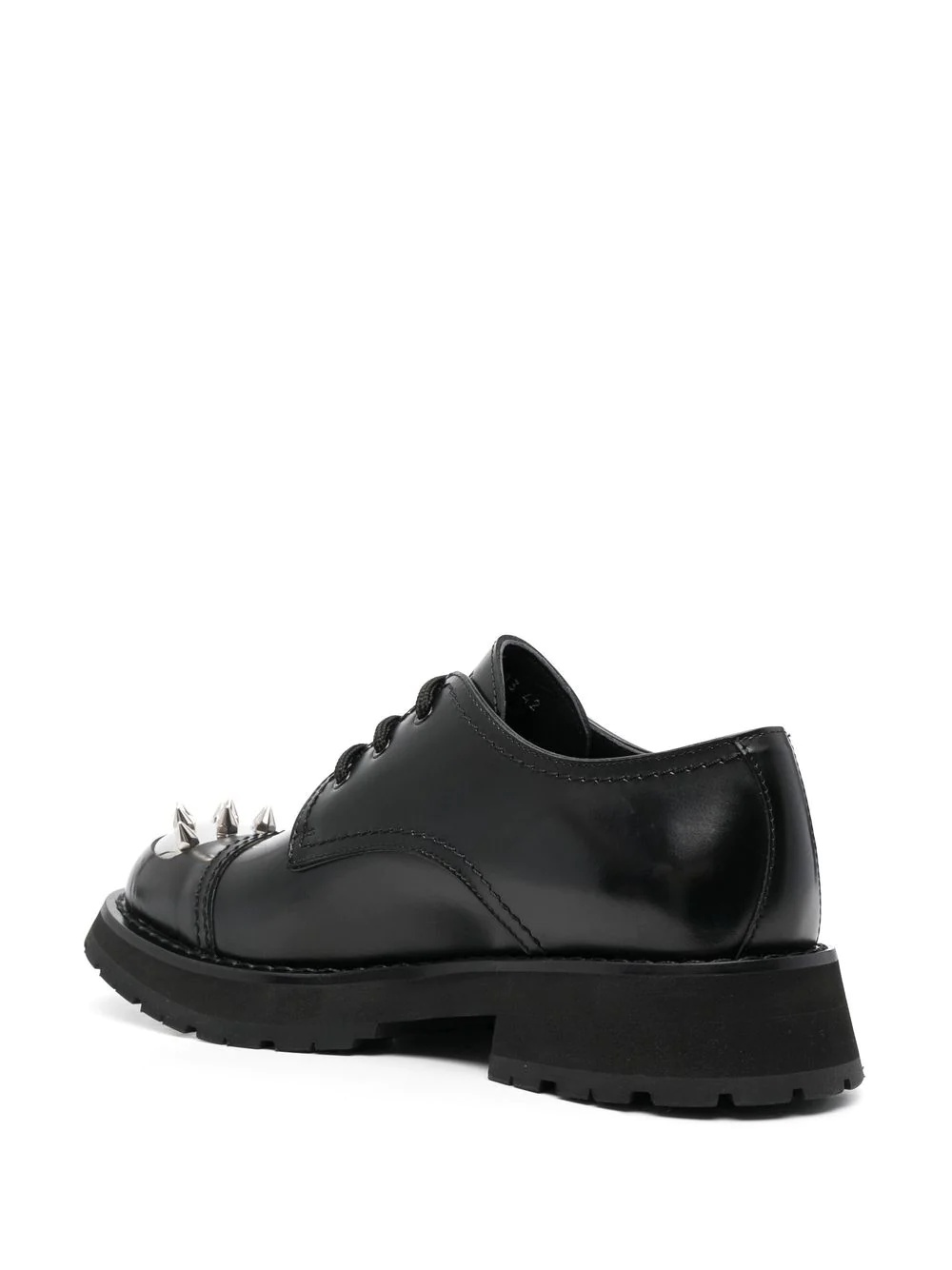 stud-embellished oxford shoes - 3