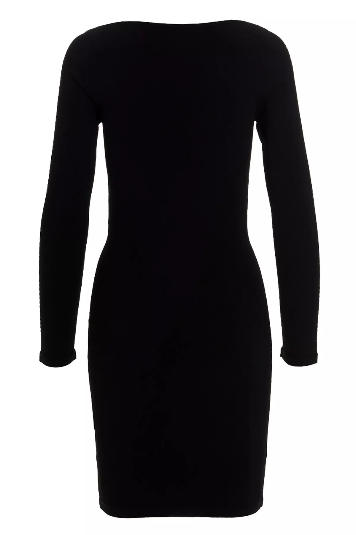 Ribbed viscose dress - 2