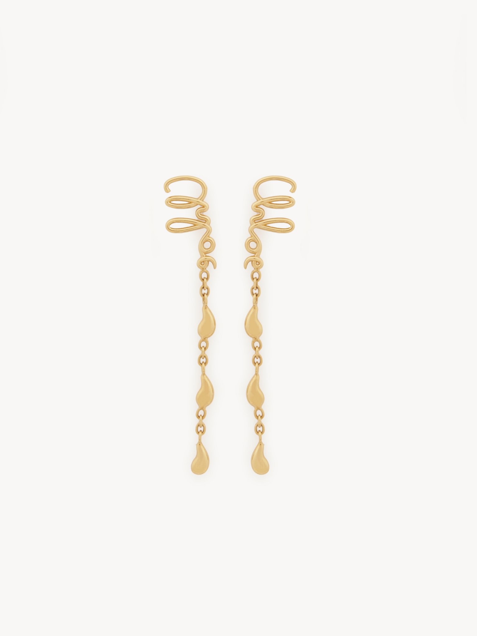 THE CHLOÉ ICONIC DANGLING EARRINGS - 1