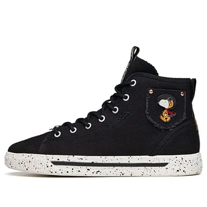 (WMNS) ANTA x Snoopy High Top 'Black' 922138604-2 - 1
