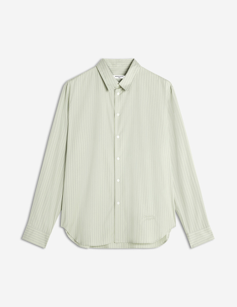 MAISON KITSUNE HANDWRITING RELAXED SHIRT 1